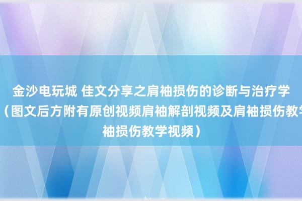 金沙電玩城 佳文分享之肩袖損傷的診斷與治療學(xué)習(xí)筆記(圖文后方附有原創(chuàng)視頻肩袖解剖視頻及肩袖損傷教學(xué)視頻)